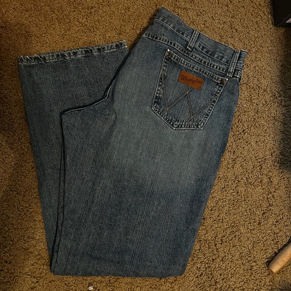 Wrangler Retro Relaxed Bootcut Jeans 38x34 - Picture 1 of 4